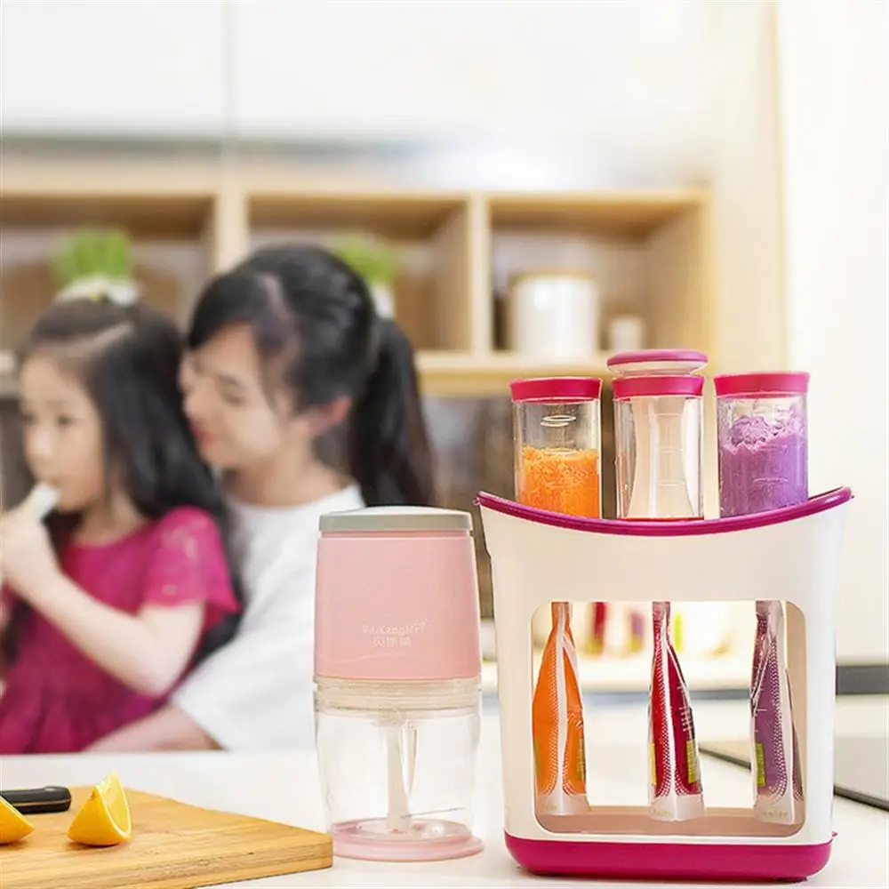 ChildKing Детские Еда Производитель питания контейнеры для хранения принадлежностей