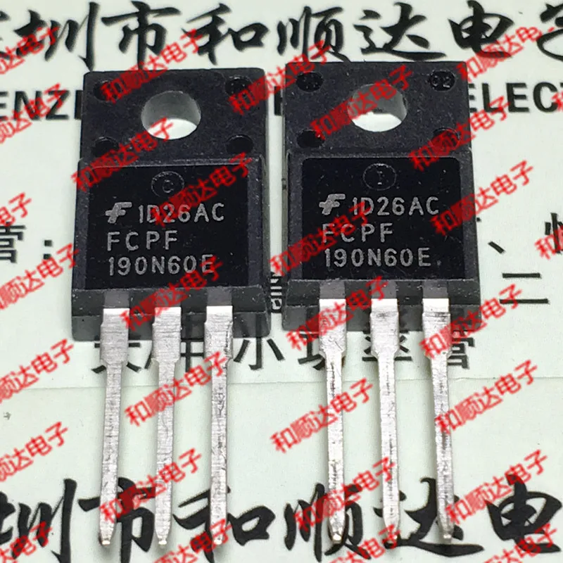 

10PCS FCPF190N60E TO-220F MOS