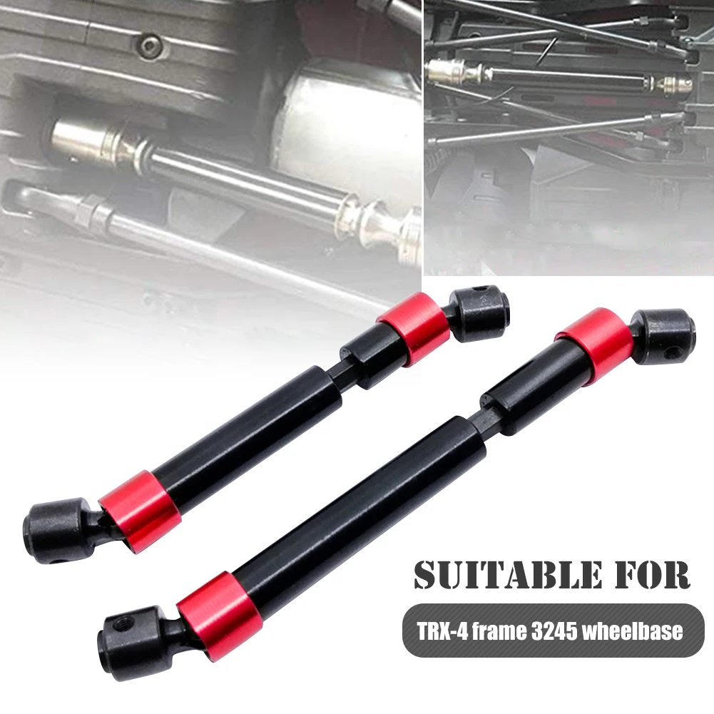 

For TRAXXAS TRXs-4 Front and Rear Transmission Shaft Drive Shafts Simulation Climbing Rc Car Trcuk Drive Shaft 2PCS