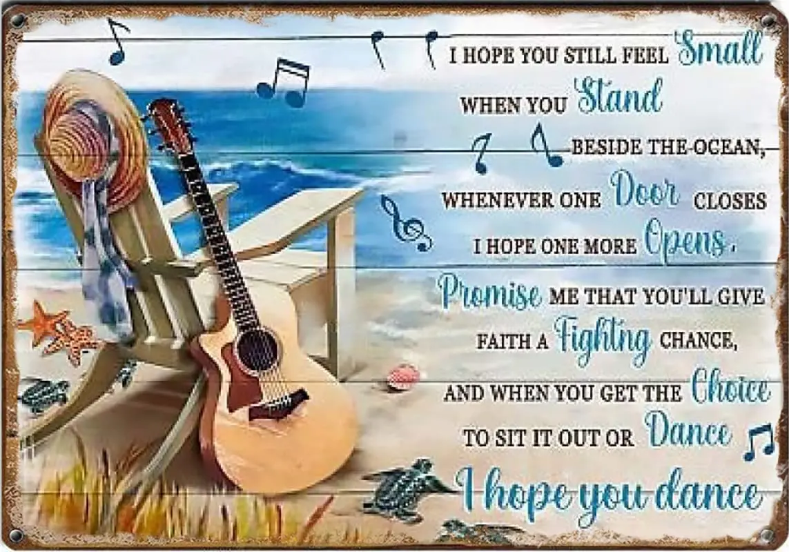 

I Hope You Still Small When You Stand Poster Tin Sign Metal Plaque Home Living Room Music Room Wall Decoration Art Metal Plate