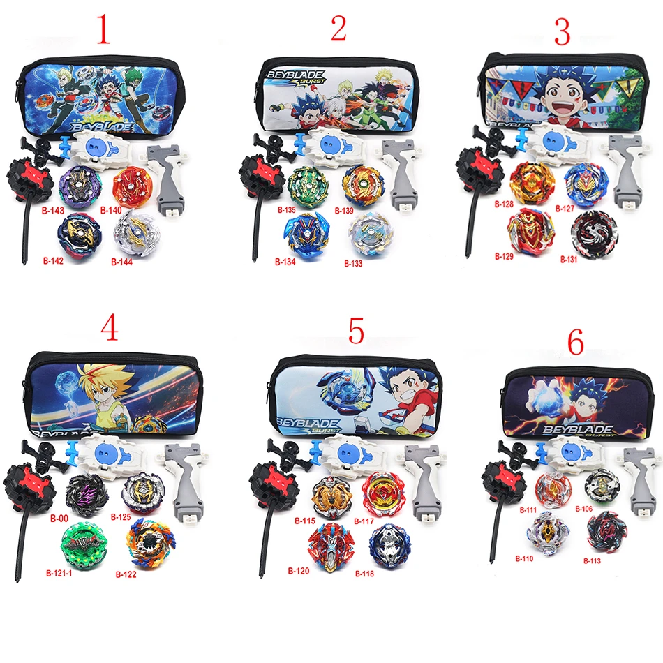 20 Стиль Beyblade Burst Launcher Bey Blade сумка Beyblade Топ игрушки спиннинг гироскоп металлический для 4d мальчика и девочки подарок