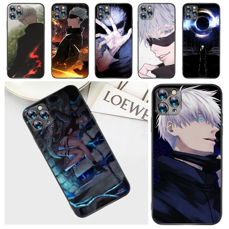 

Jujutsu Kaisen Fushiguro Megumi Satoru Gojo Sukuna Yuji Itadori Phone Case For iPhone 7 8 Plus 6 6S Back Cover Cases Carcasa
