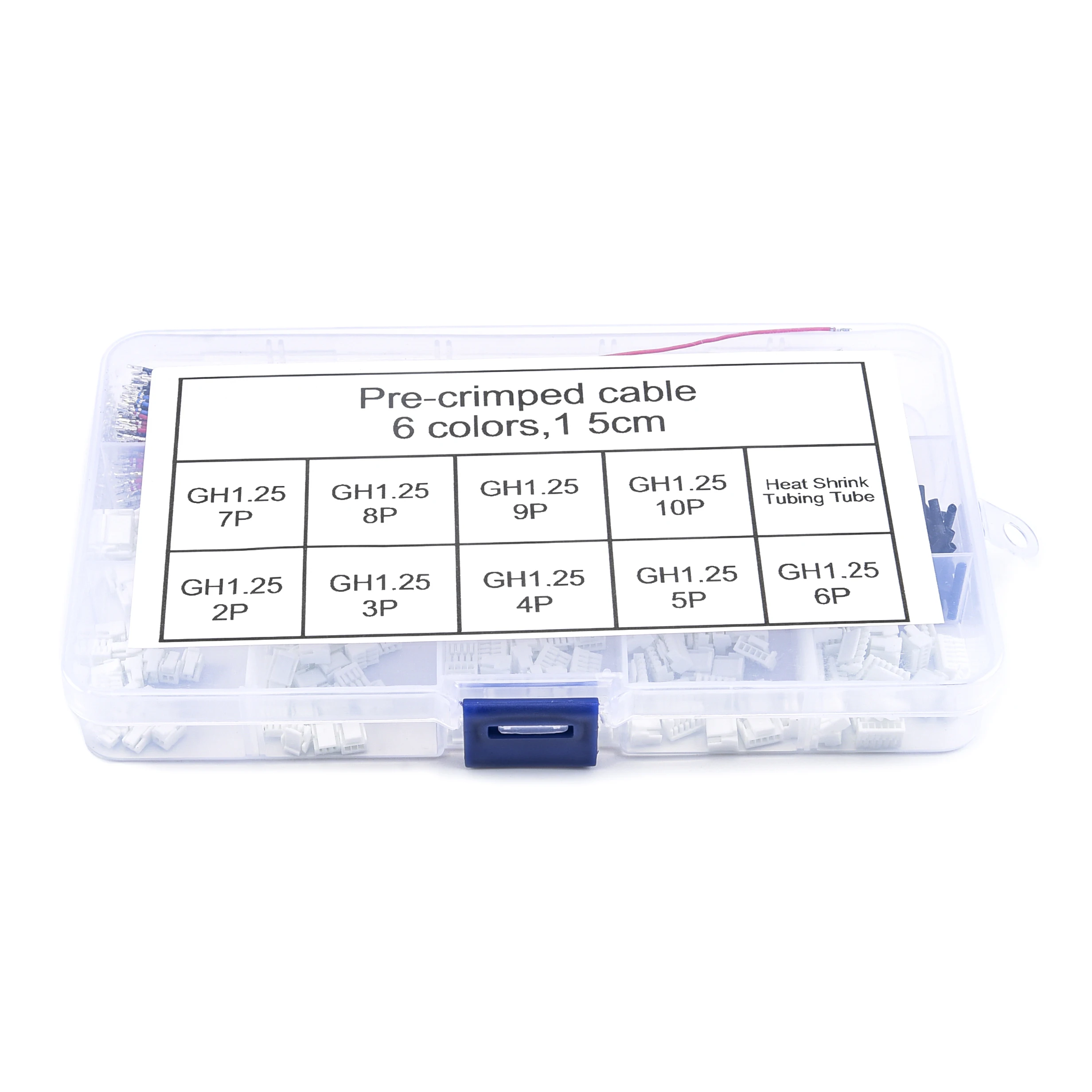Предварительно гофрированные кабели Силиконовые 15 см провода и GH1.25 разъемы GH 1 25