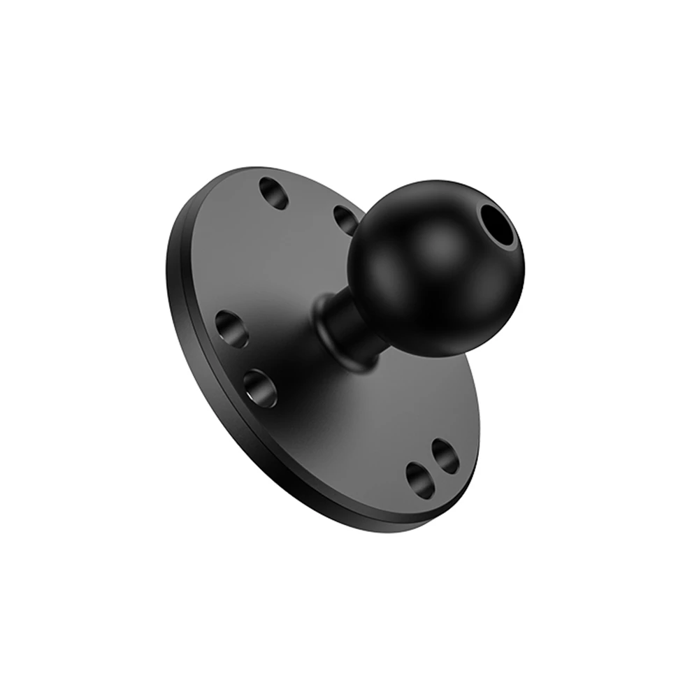 

Motorcycle Fixing Stand Bracket Plate Rubber Ball Head Adapter for Mobile Phone GPS Navigation Devices