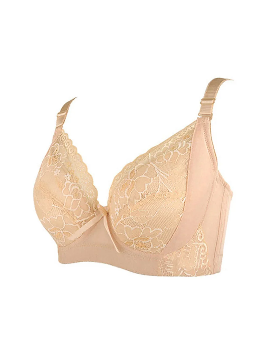 Бюстгальтер пуш ап женский кружевной пикантный хлопковый интимный бюстгальтер с