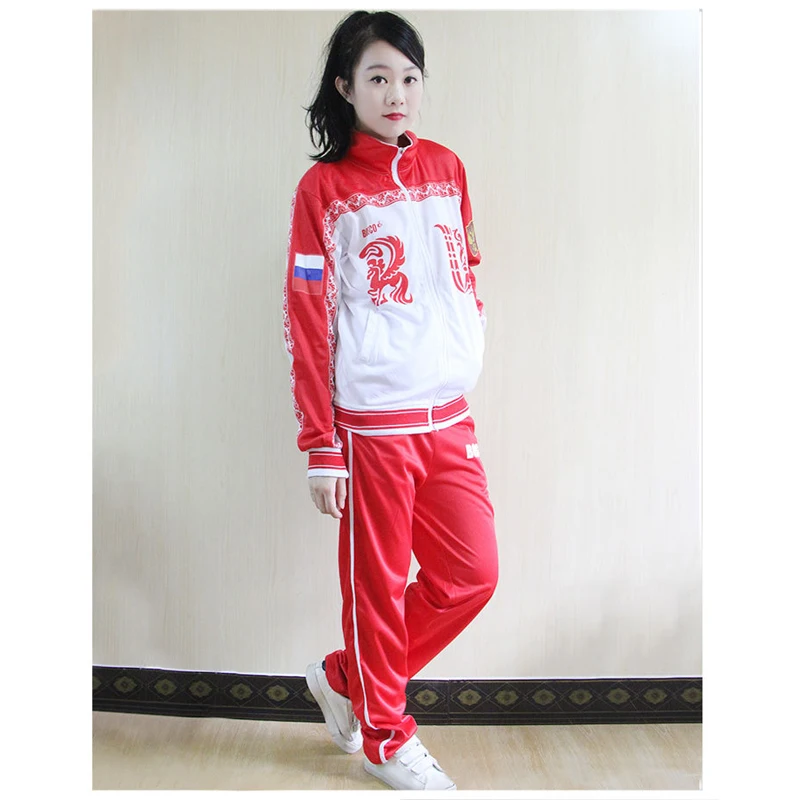 Аниме Юри! На Ice Victor Nikiforov Косплей форма костюм полный комплект куртка брюки