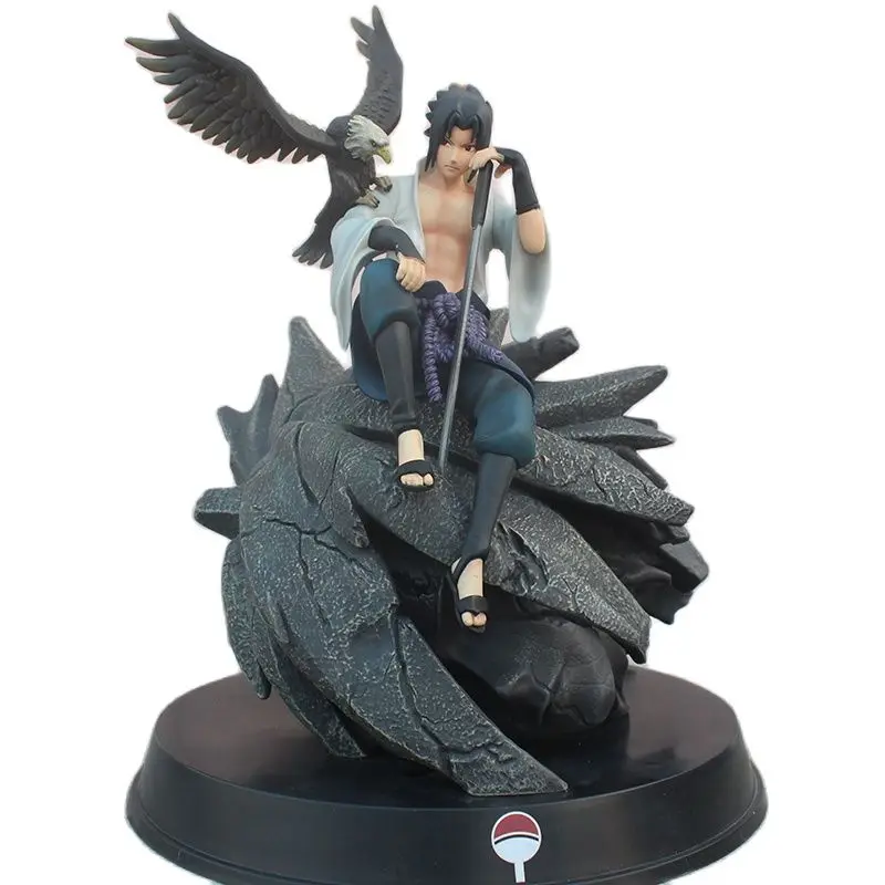 

35cm Naruto Anime Figures Dolls Chess PVC Anime Naruto Sasuke Gaara Model Figurines for Decoration Collection Gift Toys