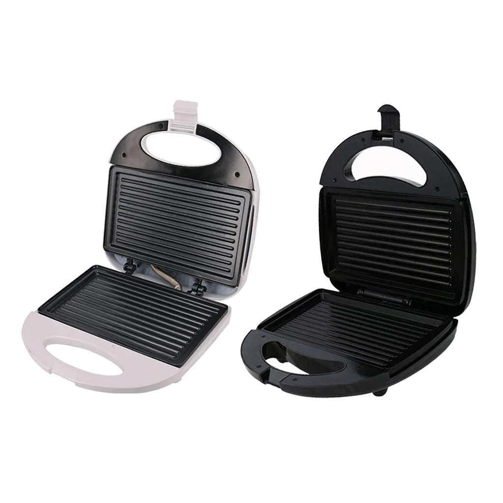 

Electric Grill for Steak Hamburger Bread Oven Breakfast Machine White