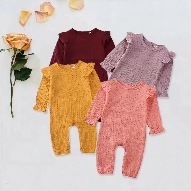 

Детский комбинезон в горошек, на возраст 0-24 месяца