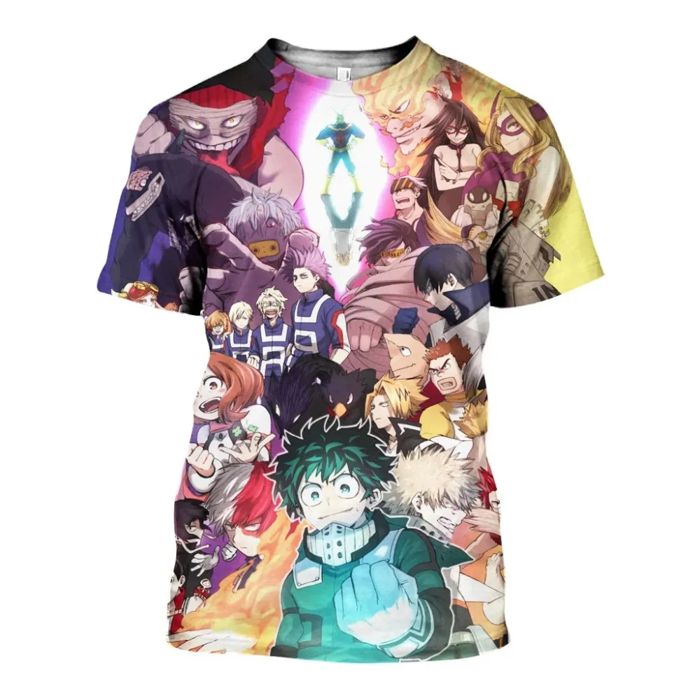 

Anime Studio Ghibli spirited away 3D Printed men t shirt Totoro Harajuku Short sleeve shirt Summer street Casual Unisex tshirt