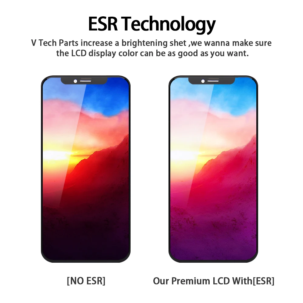 ЖК-дисплей AMOLED AAA +++ для iphone X сенсорный экран в сборе с дигитайзером без битых