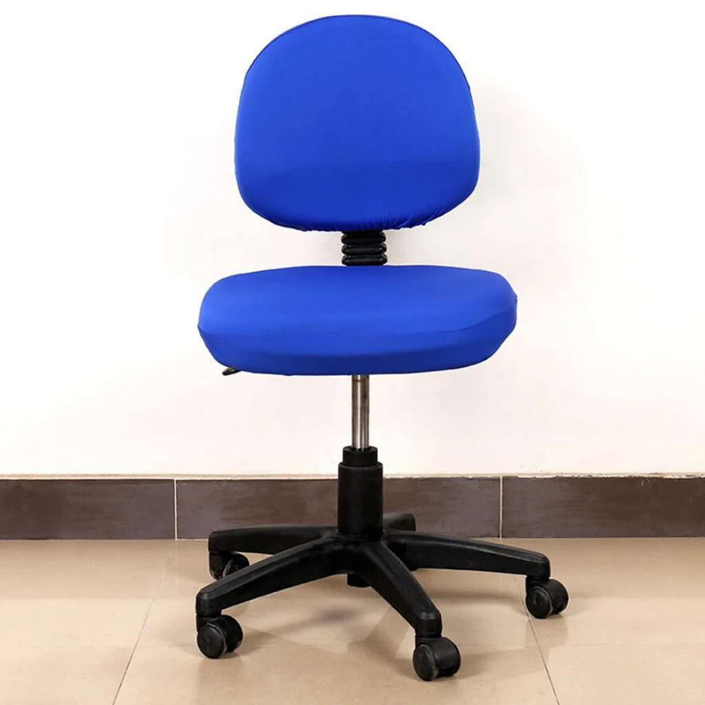 

Съемный чехол для офисного компьютерного кресла, защитный чехол для поворотного офисного сиденья (чехол на спинку и сиденье)