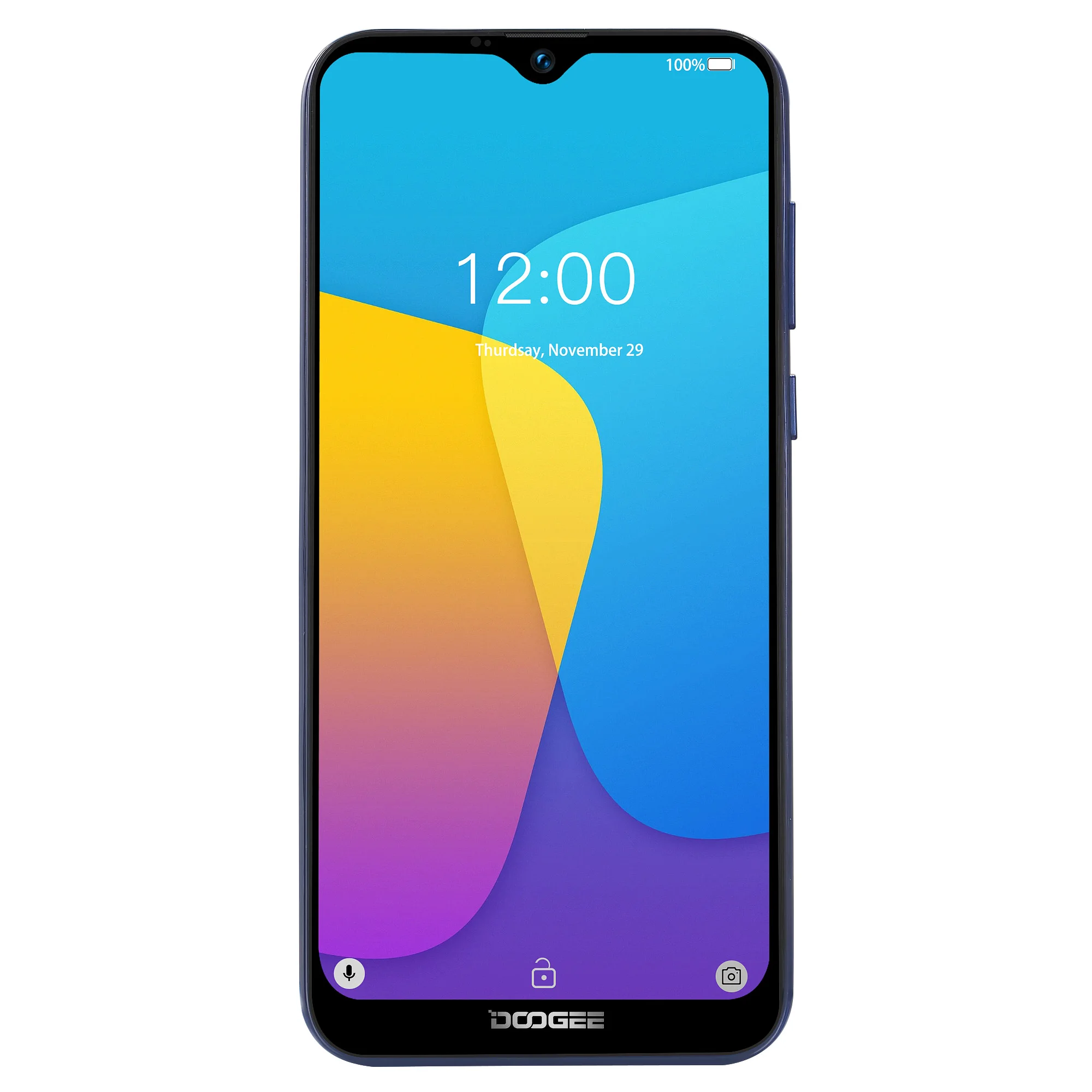 Смартфон DOOGEE X90 четыре ядра экран 6 1 дюйма Android OS 19:9 3400 мАч две SIM карты 8 Мп + 5 МП