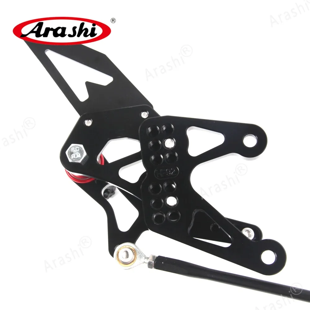 Араши для YAMAHA YZF R1 2007 2008 07-08 ЧПУ Регулируемая подножка подножки Rider Сзади наборы для ухода за кожей Rearset подставка для ног для Алюминий