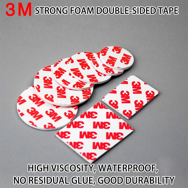 С помощью двустороннего скотча 3M сильный не оставляющая следов поролонная губка