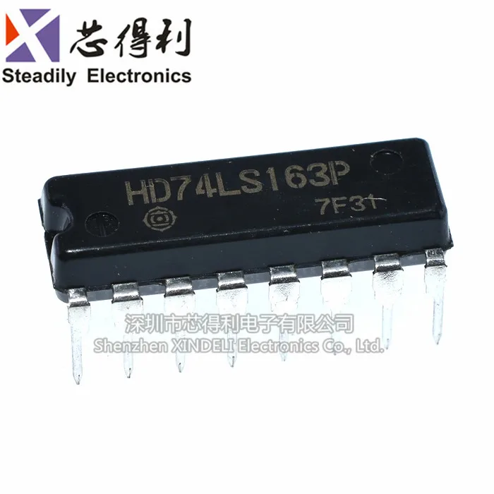 

10pcs/lot Hd74ls163ap Four-Bit Binary Synchronization Counter Dip-16 Original 74ls163p