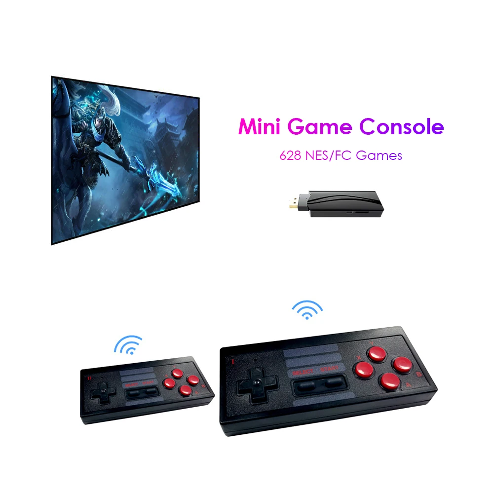 Портативный игровой мини-плеер для взрослых 1080P HDMI-совместимая Ретро игровая
