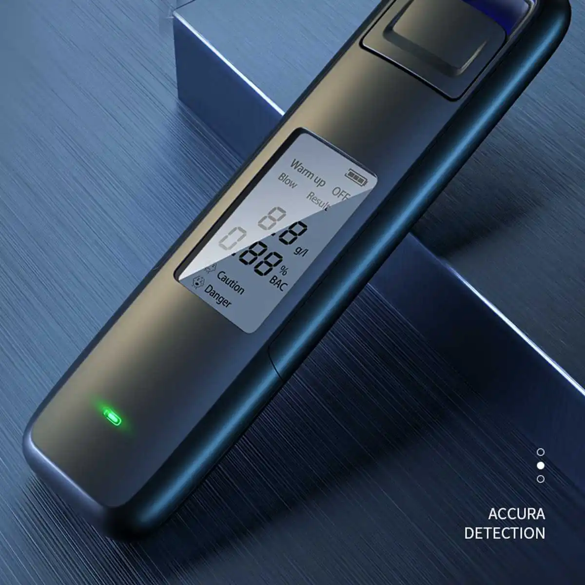 Professional Breath Alcohol Tester Sound Light Prompt Alarm High Accuracy Portable Breathalyzer Digital Detector | Автомобили и