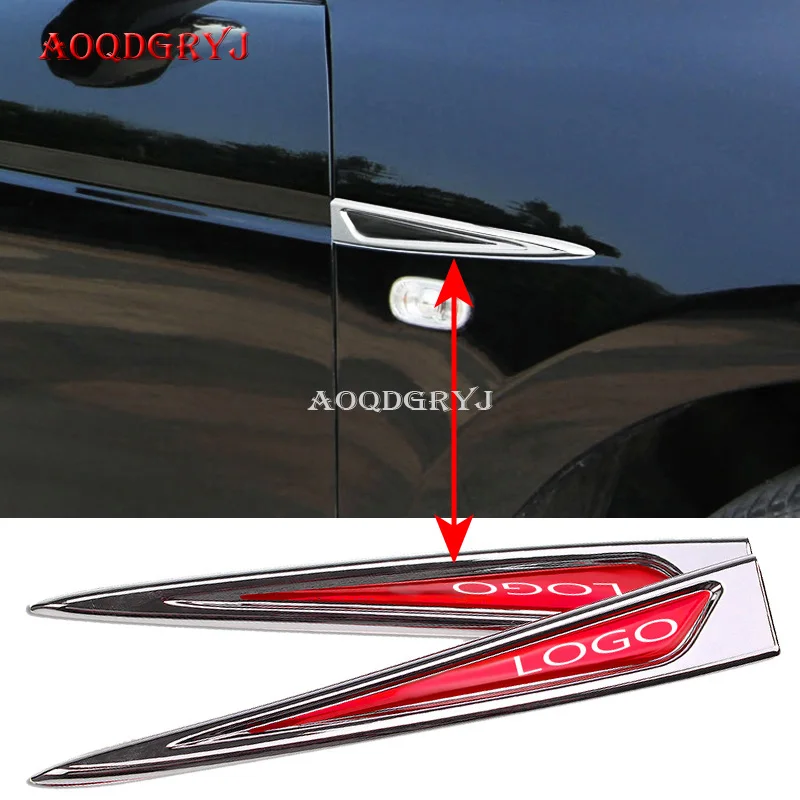 

Для Honda Accord 2008-2012 хромированный боковой брызговик эмблема акцент Отделка 1 пара