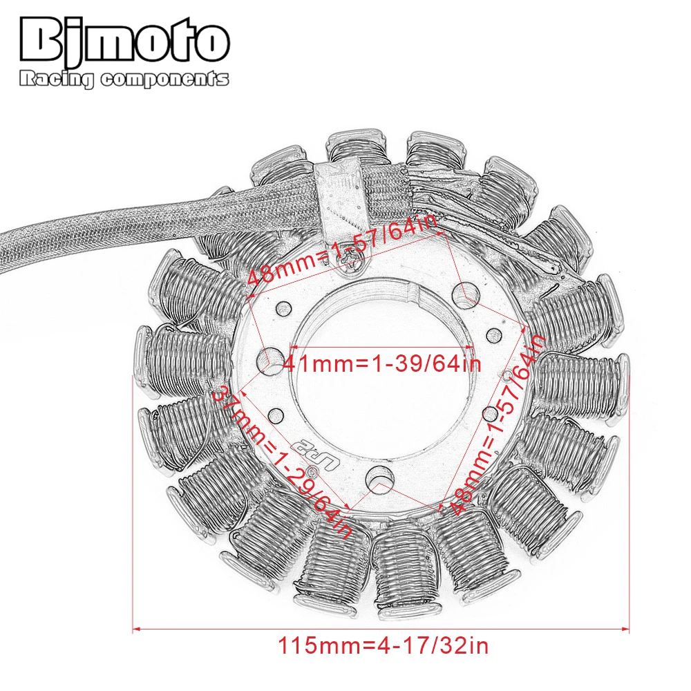 Напряжение двигателя BIMOTO катушка статора зажигания и РЕГУЛЯТОР выпрямитель для