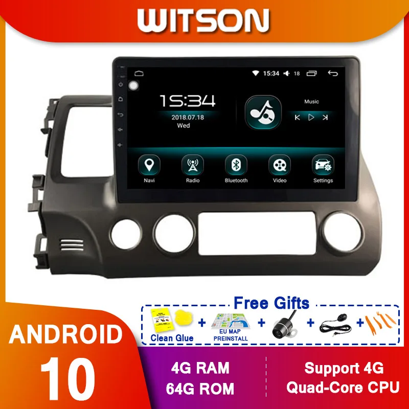 WITSON 10 2 &quotFULL HD сенсорный экран Android 0 Восьмиядерный Автомобильный GPS