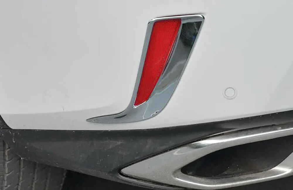 

For Lexus RX 2016 2017 2018 ABS Chrome Tail Rear Fog Light Lamp Cover Trim Bezel