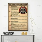 Плакат семь добров бусхидо, цитаты о самурайском воине, 7 добрых бусхидо, настенные художественные принты, домашний декор, холст, плавучая рамка