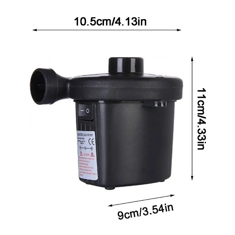 

12V DC Air Pump for Electric Intex Inflatable Air Mattress Bed Boat Couch Pool Small Household Air Pump