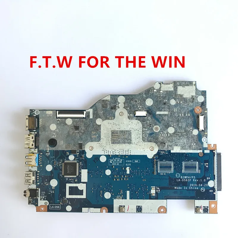 Verkauf Für Lenovo 110-15isk Laptop Motherboard Mainboard LA-D562P I7-6500U CPU 4GB Test Arbeit 100% Original