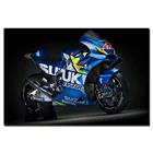 Картина на холсте, 1 шт., плакаты с изображением мотоцикла Suzuki GSX RR, HD, настенные картины для декора гостиной