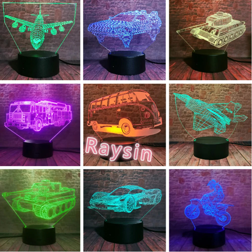 Классический RC Самолет автомобилей баки мотоцикла транспортировки 7 видов