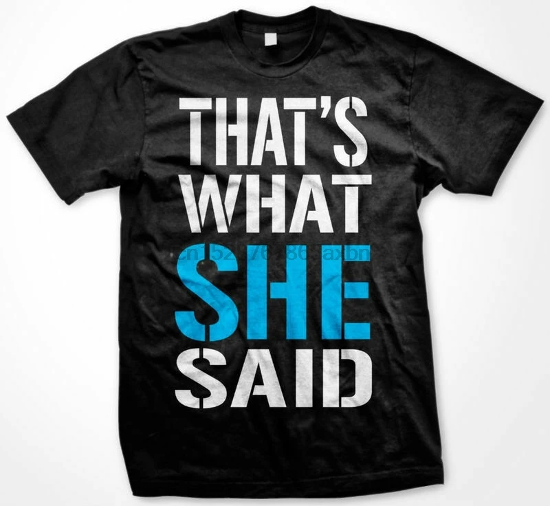 Thats What She Said футболка Shore GTL Guido смешная Веселая Мужская|Мужские футболки| |