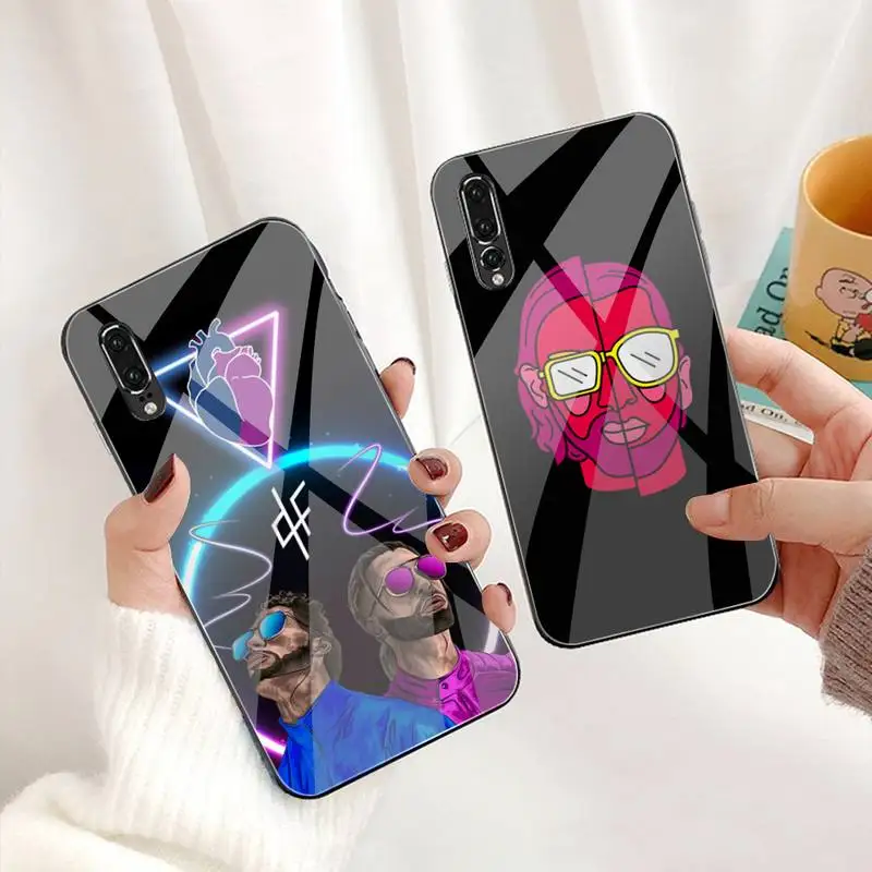 YJZFDYRM PNL Rapper Coque Shell чехол для телефона из закаленного стекла Huawei P30 P20 P10 lite honor 7A 8X 9 10