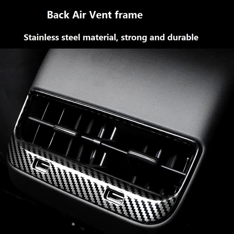 Рамка на заднее сиденье автомобиля с вентиляционным отверстием переменного тока