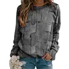 Топы женские 2021 винтажные вязаные, толстовка с галстуком, женский топ для работы, Повседневный пуловер, женская одежда 2021, синий, xxxl