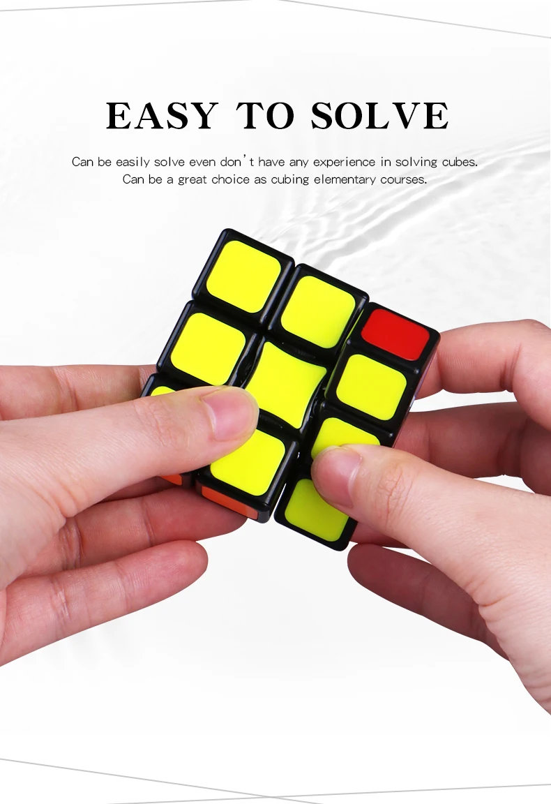 Qiyi 1x3x3 куб скоростная головоломка 133 магический куб qiyi 133 cubo magico антистресс игрушки для детей