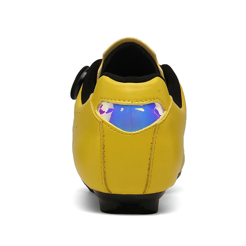 

Gogodoing Road Bike Shoes Mens Racing Cycling Shoe Anti-Skid Road Touring Shoes with Reflective Stripes for Mountain Road Biking