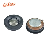 ghxamp 40mm tweeter speaker neodymium tlebre loudspeaker 4ohm 10w transparent silk film for high end audio unit 2pcs