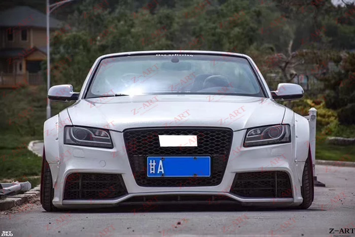 Z-ART wide aerokit для Audi A5 S5 2008-2012 комплект расширителей колесных арок ДЛЯ Audi A5 Coupe тюнинговый Комплект кузова для Audi A5 cabriolet набор для переделки кузова