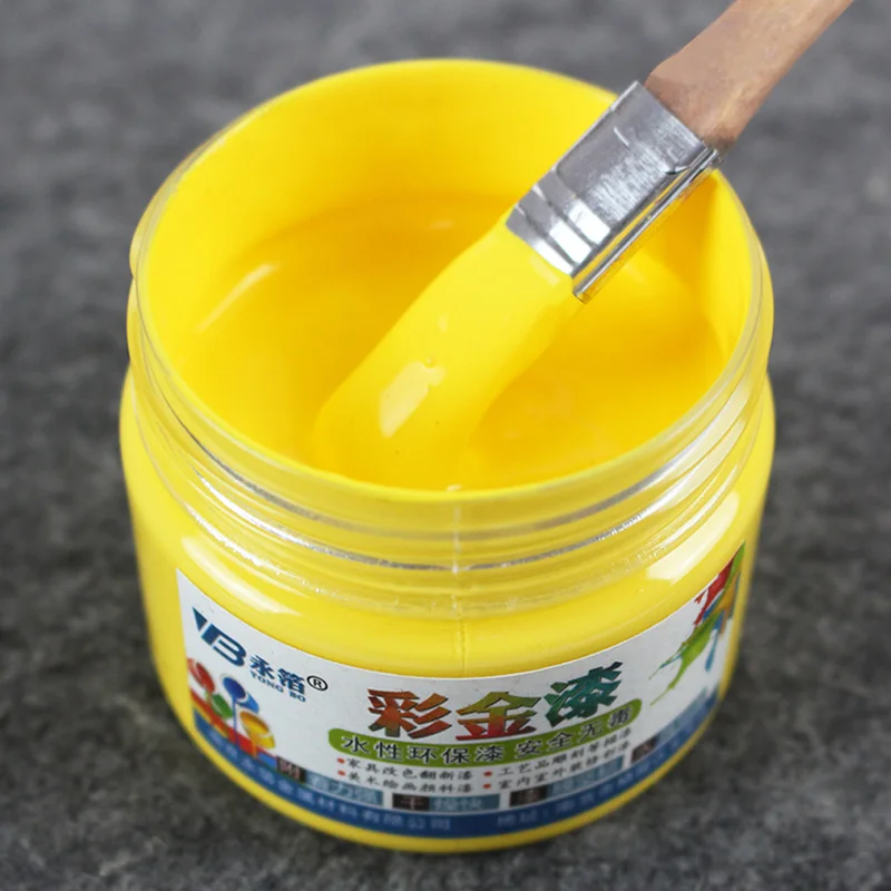 100 г желтый лак на водной основе мебель железные двери деревянные ручная работа