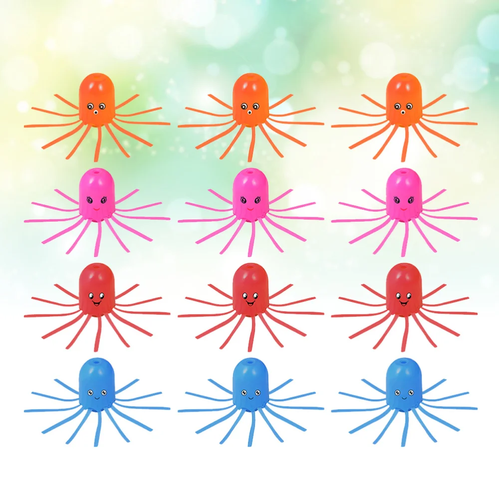 

12pcs Magical Jelleyfish Swimming Floats Accessories Fun Science Educational for Kids Children (Random Color)