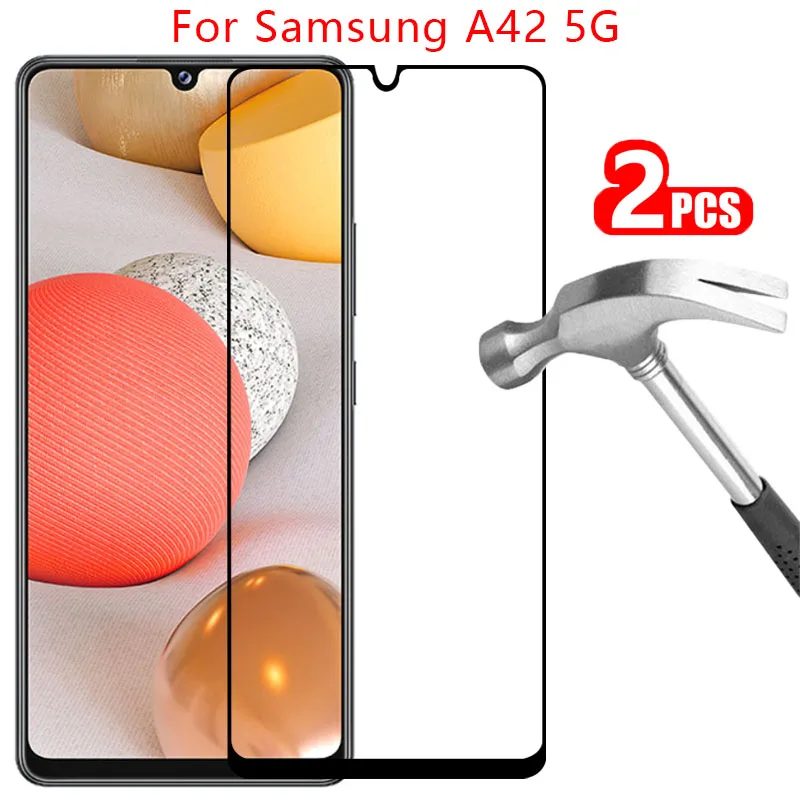 

Закаленное стекло для samsung a42 5g, защитное стекло, Защита экрана для galaxy a 42 42a, пленка для samsun samsumg sansung samsunga42 9d