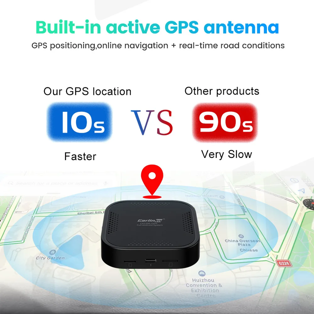 Carlinkit Carplay Ai Box Android система беспроводной Авто GPS Встроенный 4G LTE умный