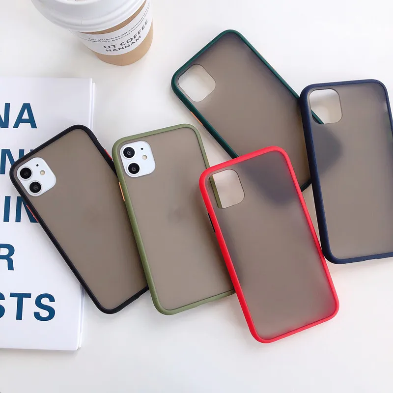Противоударный защитный чехол для Xiao mi Red Note 7 8 Pro A 7A Xiaomi 9t 9 Lite cc9 A3 K20 матовый
