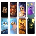 Чехол для Xiaomi Redmi 7A, 8, 8A, 9, 9A, 9C, Redmi Note 8T, 8 Pro, T, Note 9, 9S, 9 Pro, с изображением совы