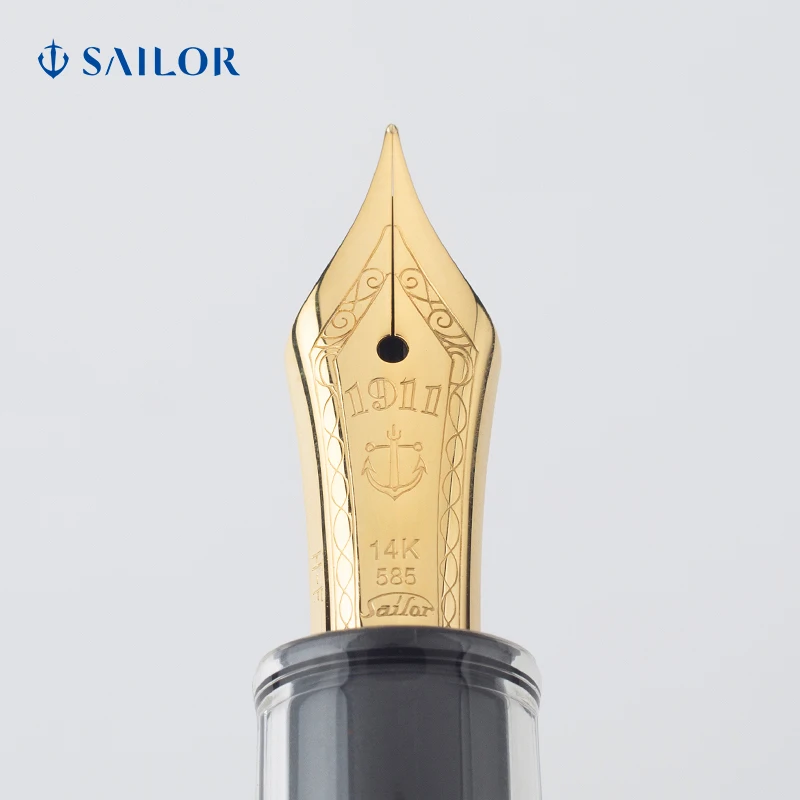 Сейлор прозрачная модель 14K 21K золото 9096 9097 9237 большая PG Плоская верхняя