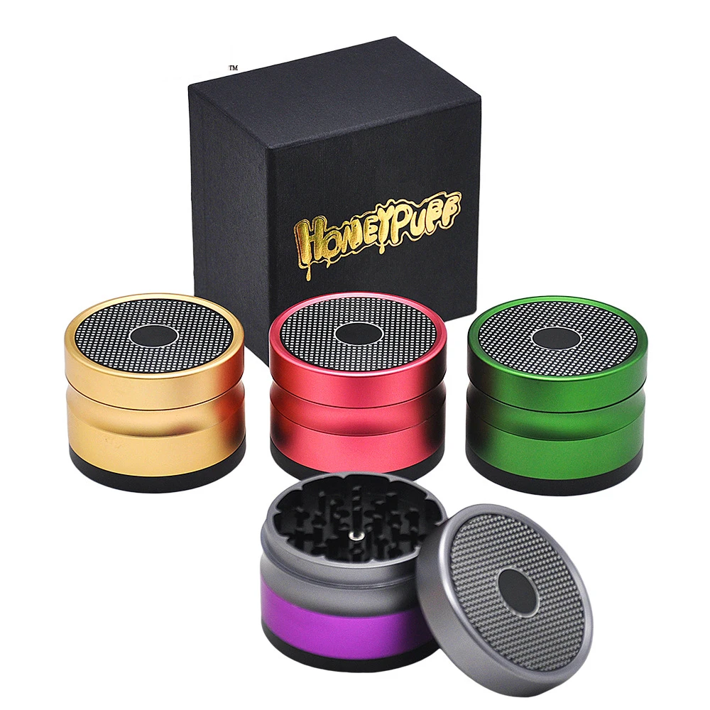 63 мм 4-слойная шлифовальная машина для табака древняя форма алюминиевый