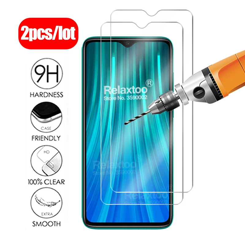 Закаленное стекло для redmi note 8 pro защитная пленка экрана 2 шт./лот | Мобильные