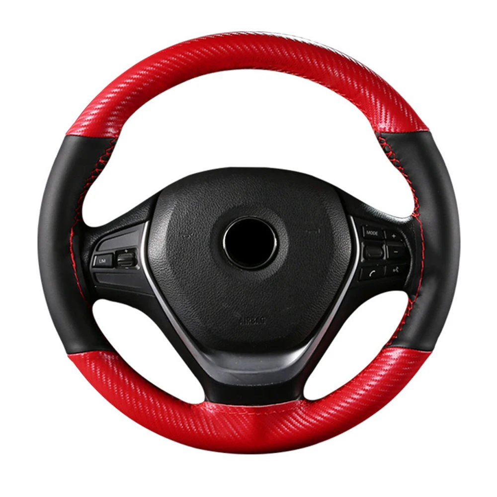 Чехол рулевого колеса автомобиля подходит для VW Audi Skoda SEAT Toyota Lexus Nissan Renault Hyundai Kia Ford