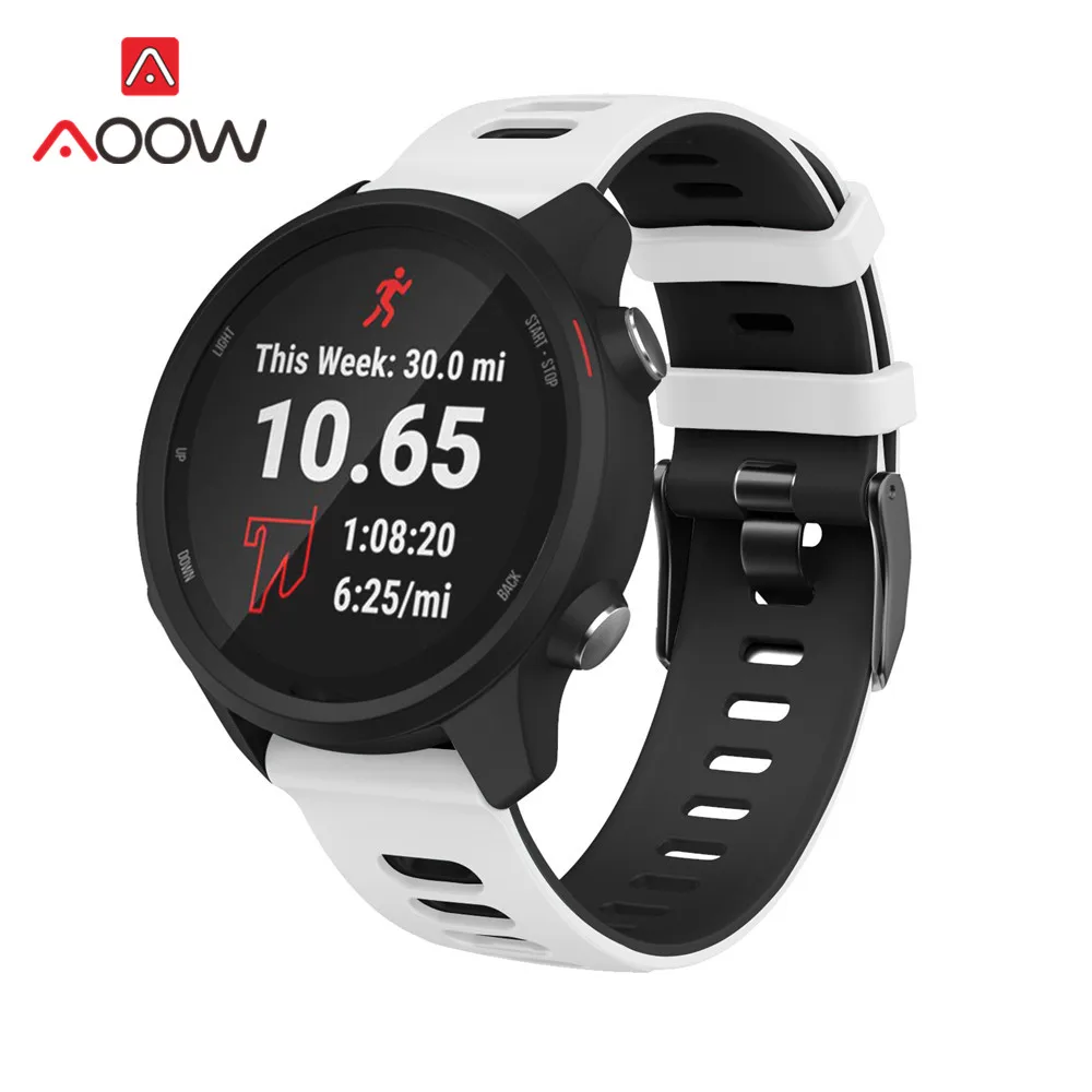 20 мм спортивный силиконовый ремешок для часов samsung Galaxy Watch Active2 40 мм 44 мм 42 мм Active 2 Garmin Amazfit huawei Band ремешок Correa
